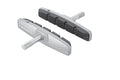 Shimano S70C V-Brake Bremsbeläge, Silber, Paar, für BRM431/430
