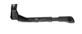 Ursus King Evo Seitenständer schwarz, 24-28", alle, verstellbar, erste Montage.