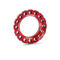 Miche Centerlock-Sicherungsmutter für ø27 mm, rot, Aluminium, Stahl