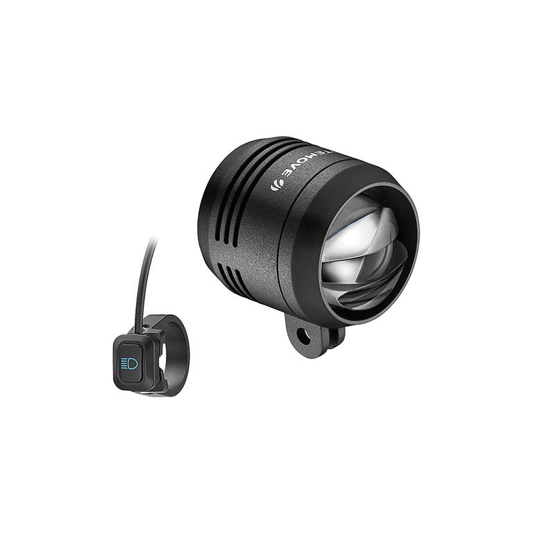 Luz LED para bicicleta eléctrica LITEMOVE AC-210 de 12 V (10,5-16 V), 210 Lux, pedalier