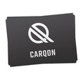 Carqon-Namensschild und Leuchteinheit