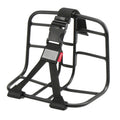 Portapacchi KLICKfix Vario Rack Sport nero, montaggio manubrio, con cinghia