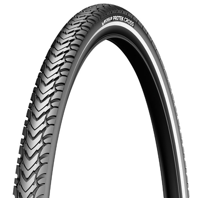 Michelin Protek Cross 28" Starrrahmenreifen, 700x47C, 47-622, Reflektierendes Schwarz