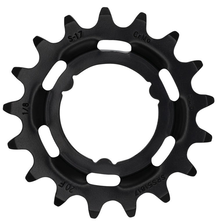 KMC E-Bike-Ritzel für Shimano 1/2" x 1/8", 17 Zähne, schwarz