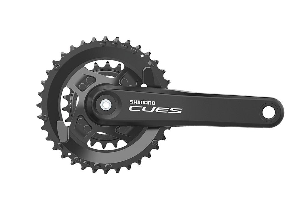Shimano Cues FC-U4010-2 Kurbelgarnitur 9/10/11f, 36/22t, 175 mm, 2-teilig, Hollow.II