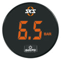 Manómetro digital SKS de 63 mm, pantalla en bar/psi