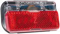 Luce post. LED din. b&m Line Brake Plus luce fren./luce pos., fiss. portap. 80mm