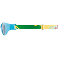 Alpina Sports Flexxy Kinder-Sonnenbrille, Cyan-Puzzle, schwarze Gläser, Kategorie 3