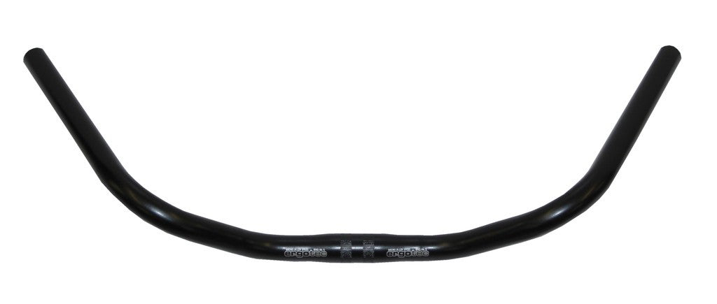 Ergotec Country Lenker Ø 25,4 mm, 590 mm, 62°, Stahl, schwarz