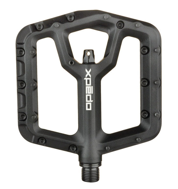Xpedo TRIDENT Pedal schwarz, 9/16", Plattform