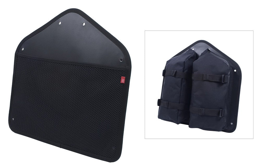 Borsa Fahrer Panel Bag nero, per Bullitt Cargobikes