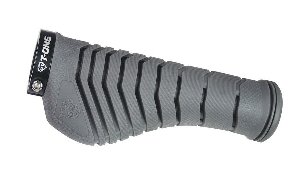T-One Aero Griffe 130 mm, einzeln, grau/schwarz