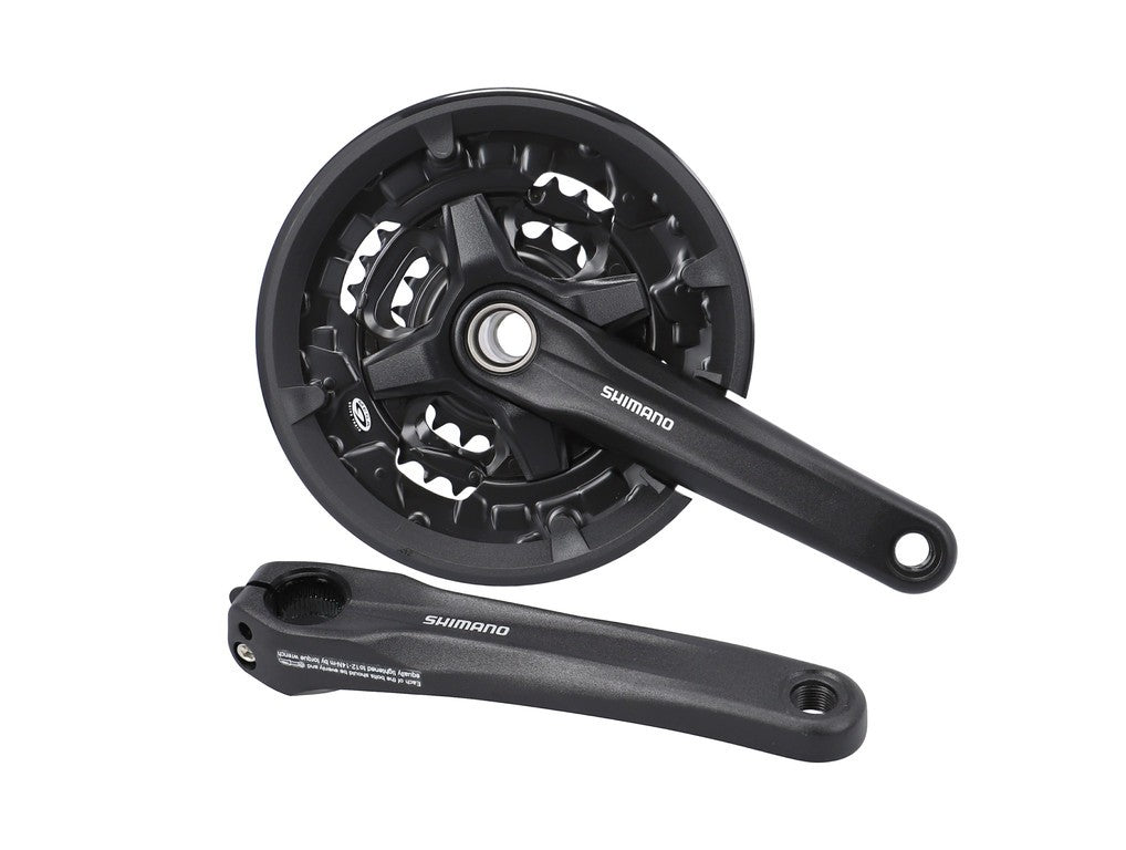 Shimano FC-MT210-3 9-fach Kurbelgarnitur, 44/32/22 Zähne, 175 mm, Nr., C. Parac., A. Fiss.