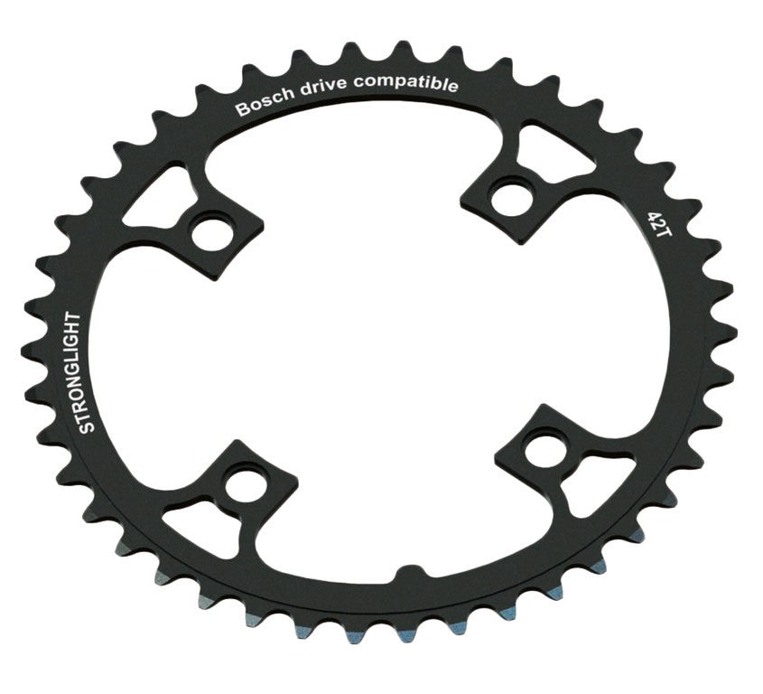 Corona E-Bike Stronglight BoschGen1 40 denti, nero, girobulloni 104mm