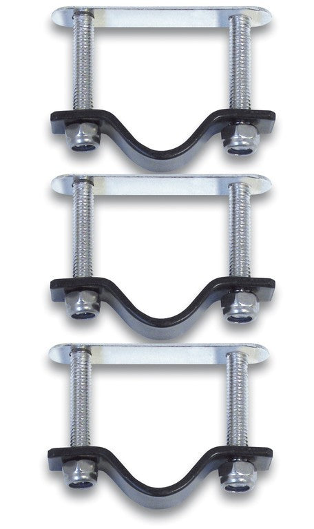 Juego de fijación para cesta de mimbre Basil, plata, acero inoxidable